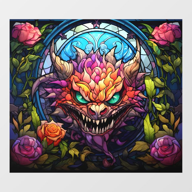 Monster Art Window Cling (Sheet)