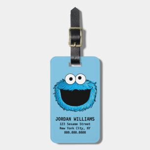 Monster at the End of this Story Cookie Monster Luggage Tag