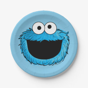 Monster at the End of this Story   Cookie Monster Paper Plate