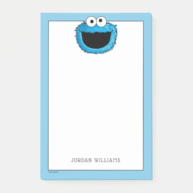Monster at the End of this Story | Cookie Monster Post-it Notes (Front)