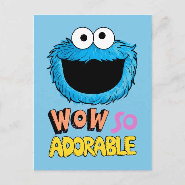Monster at the End of this Story | Cookie Monster Postcard (Front)