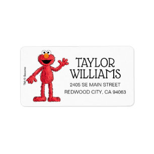 Monster at the End of this Story Cutie Elmo Label