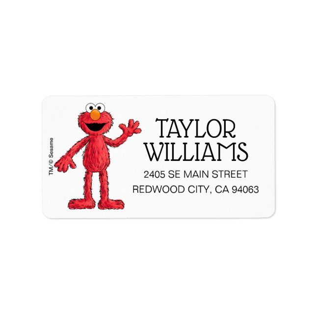 Monster at the End of this Story | Cutie Elmo Label (Front)