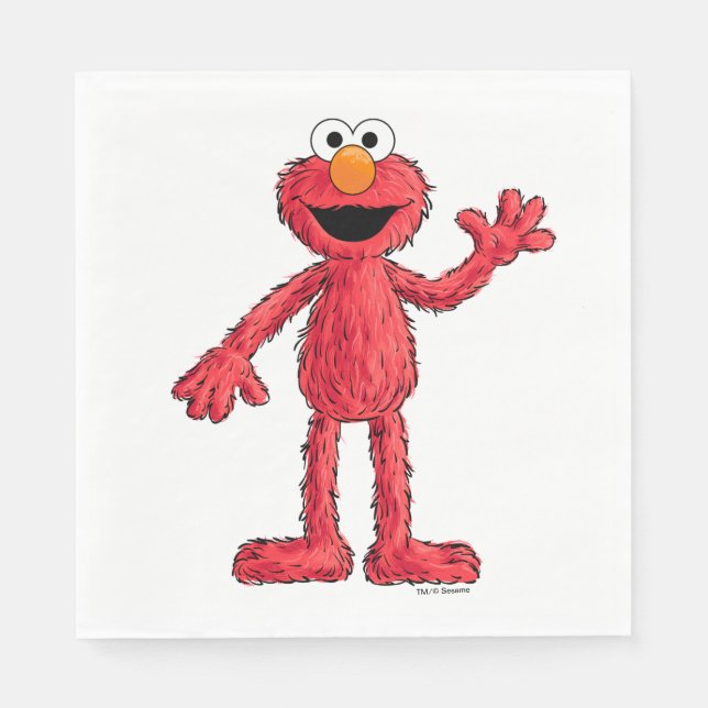 Monster at the End of this Story | Cutie Elmo Napkin (Front)
