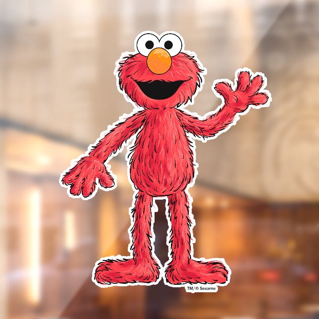 Monster at the End of this Story | Cutie Elmo Window Cling (Sheet 2)