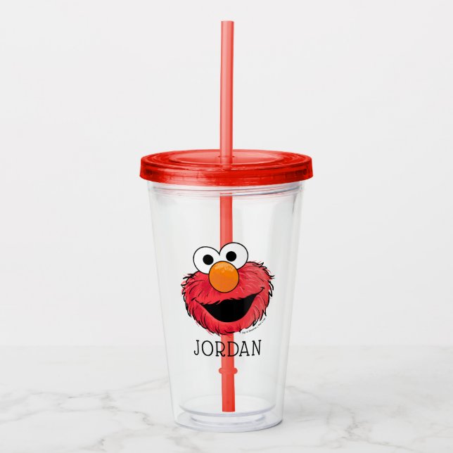 Monster At the End of this Story | Elmo Acrylic Tumbler (Front)