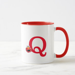 Monster At the End of this Story   Elmo Monogram Q Mug