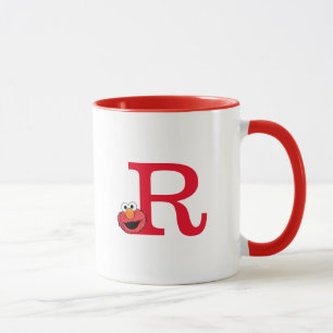 Monster At the End of this Story   Elmo Monogram R Mug