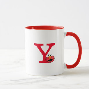 Monster At the End of this Story Elmo Monogram Y Mug