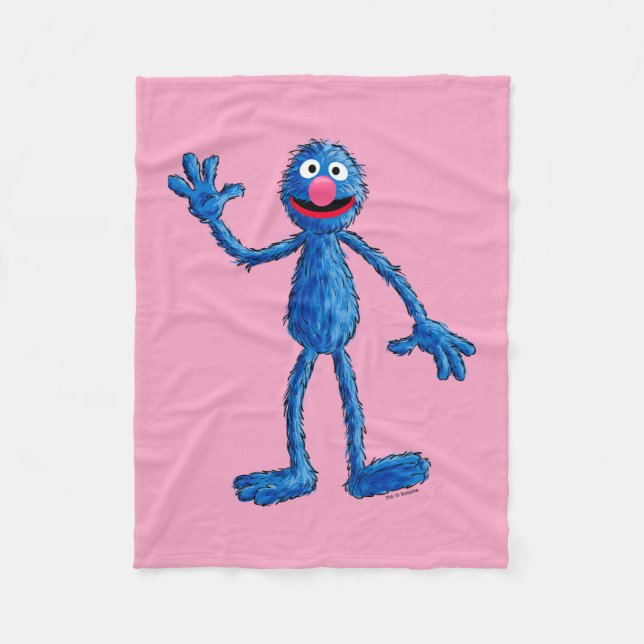 Monster at the End of this Story | Grover Fleece Blanket (Front)