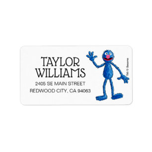 Monster at the End of this Story Grover Label