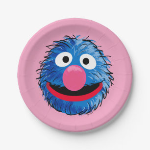 Monster at the End of this Story Grover Paper Plate