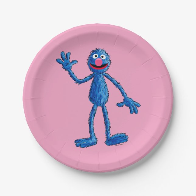 Monster at the End of this Story | Grover Paper Plate (Front)