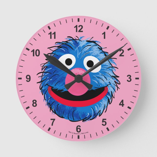 Monster at the End of this Story | Grover Round Clock (Front)