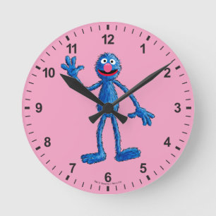 Monster at the End of this Story Grover Round Clock