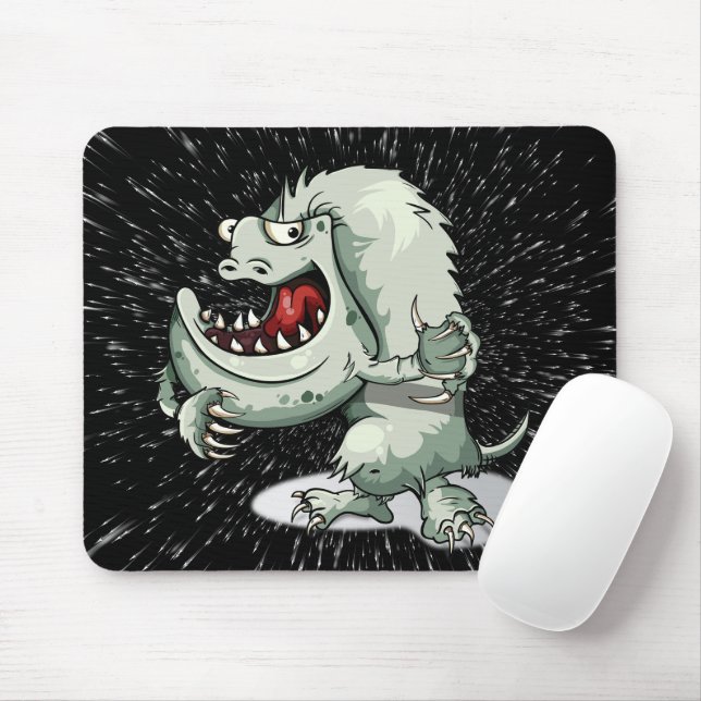 Monster Attack Mousepad (With Mouse)