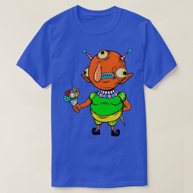 Monster Backstabbing Bouqualien 2 T-Shirt (Design Front)