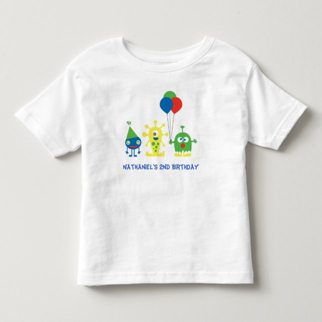 Monster Bash Birthday Shirt (Front)