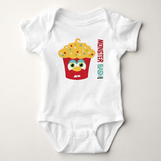 Monster Bash Body Suit Baby Bodysuit (Front)