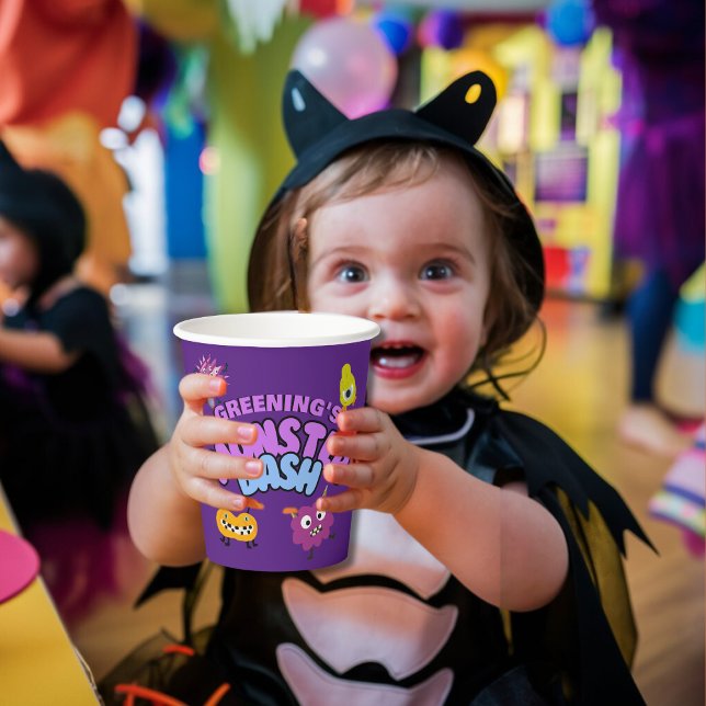 Monster bash party cup Halloween kids tableware (Creator Uploaded)