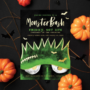 Monster Bash   Spooky Frankenstein Halloween Party