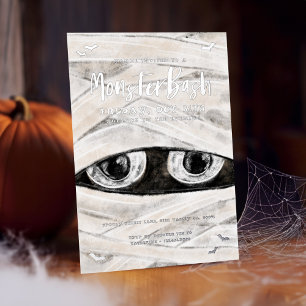 Monster Bash Spooky Wrapped Mummy Halloween Party