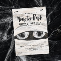 Monster Bash Spooky Wrapped Mummy Halloween Party