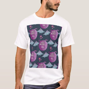 Monster Bats: Cute Cartoon Vintage T-Shirt