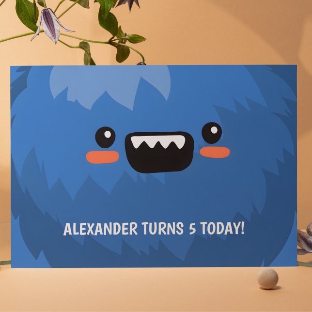 Monster Birthday Bash Postcard (Creator Uploaded)
