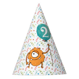 Monster Birthday Party Hat