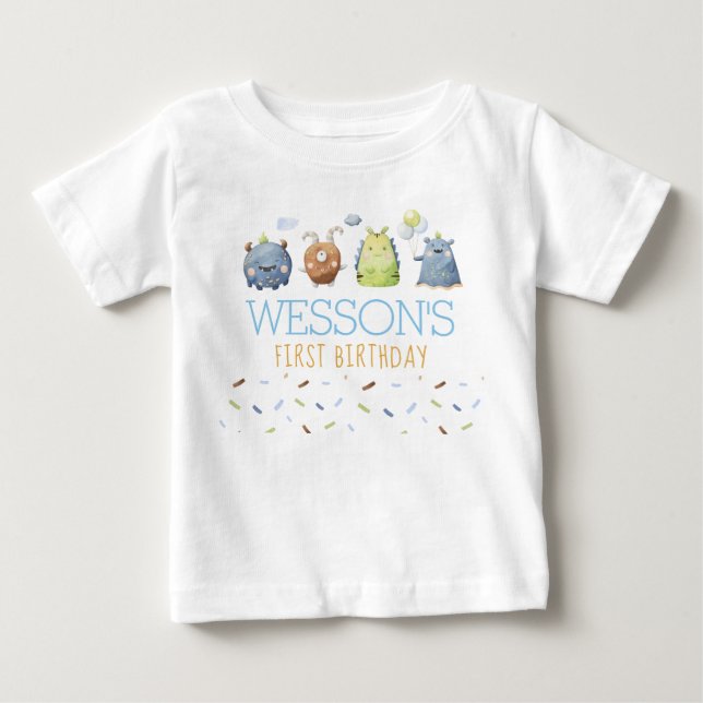 Monster Birthday Shirt (Front)