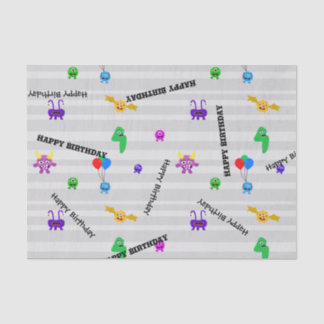 Monster Birthday Tissue Paper