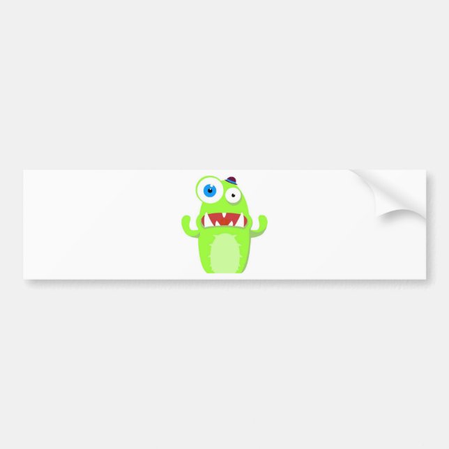 Monster Bumper Sticker (Front)