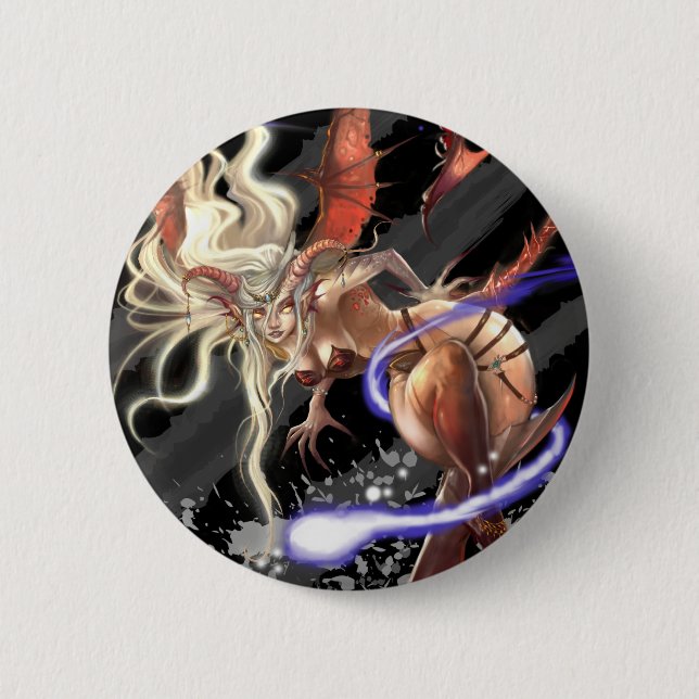 Monster Button - Succubus Seduction (Front)