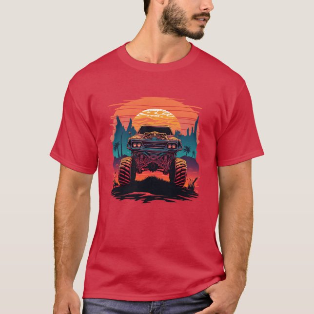 Monster car gift T-Shirt (Front)
