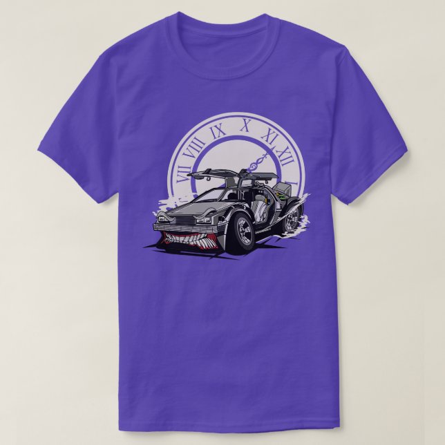MONSTER CAR TIME MACHINE T-Shirt (Design Front)