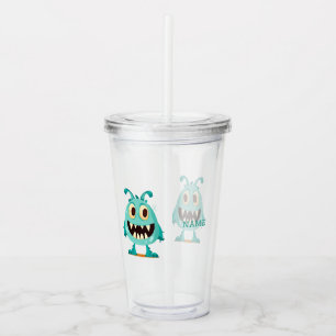 Monster/Cartoon/alien Acrylic Tumbler
