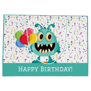 Monster/Cartoon/alien Large Gift Bag