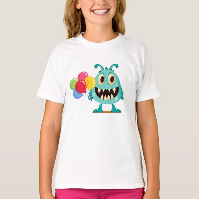Monster/Cartoon/alien T-Shirt (Front)