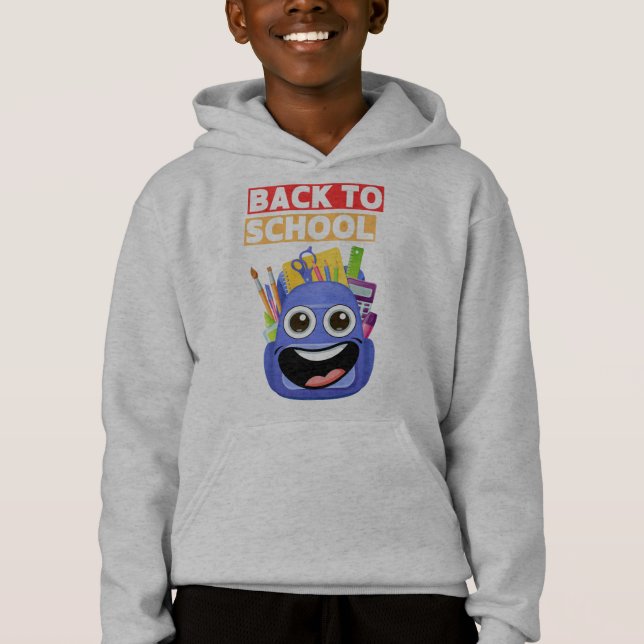 Monster Cartoon Back To School tshirt (Front)