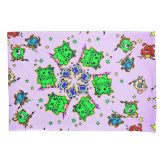 monster cartoon cutees pillowcase