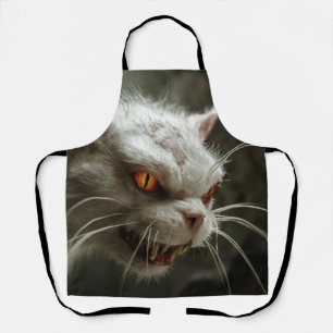Monster cat apron
