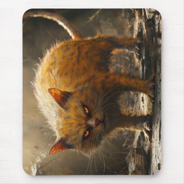 Monster cat  mouse mat (Front)