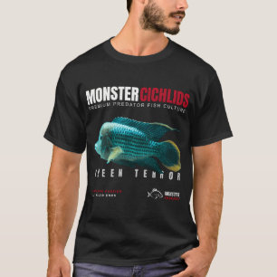 Monster Cichlids Green Terror Predator Fish T-Shirt