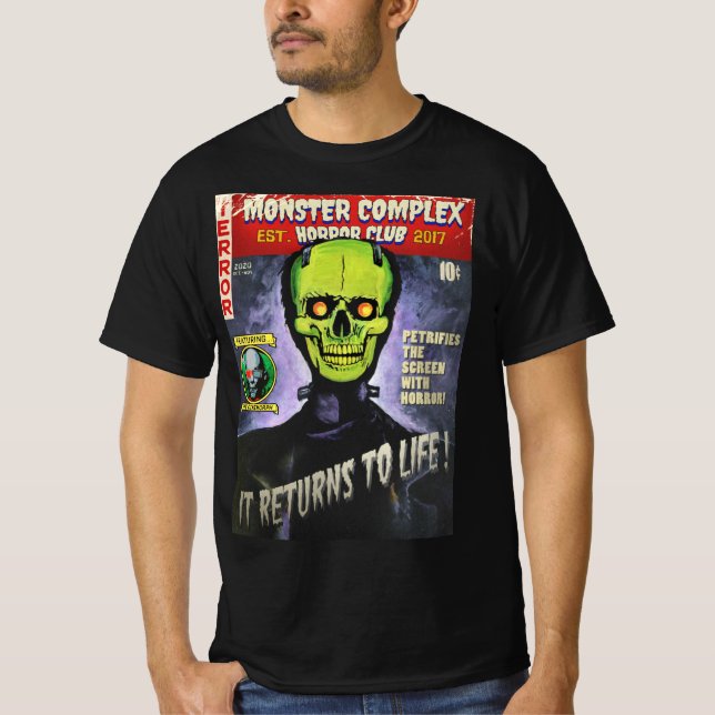MONSTER COMPLEX ARTIST SERIES - "FRANKENSKULL" TEE (Front)