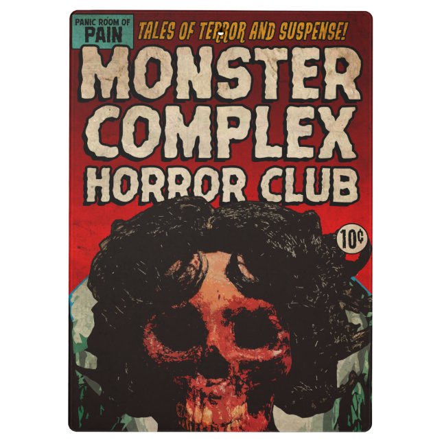 MONSTER COMPLEX DOUBLE-SIDED-DESIGNED CLIPBOARD (Back)
