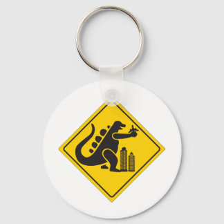 Monster Crossing Key Ring