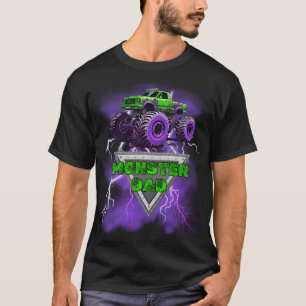 Monster Dad- Monster Truck Men's T-shirt