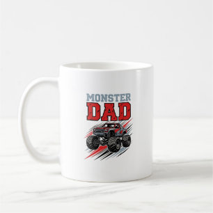 Monster Dad Vintage Monster Truck Shirt Design_1 Coffee Mug