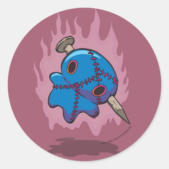 monster doll Sticker (Front)